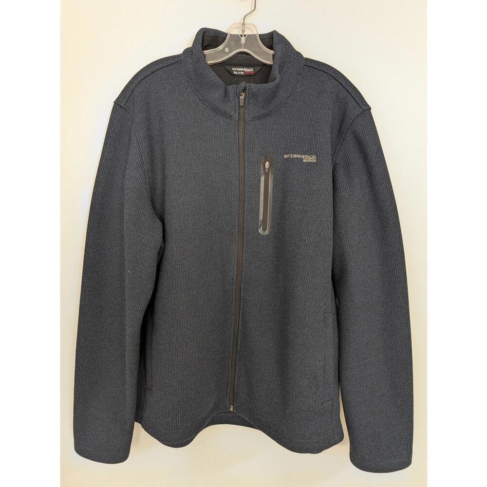 Stormpack Men's Heavy Zip Up Sweatshirt Size XXL Shacket Streetwear Gorpcore